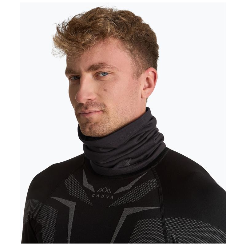 Nákrčník WOOLCANO Merino SPT24-33 černý 108368271