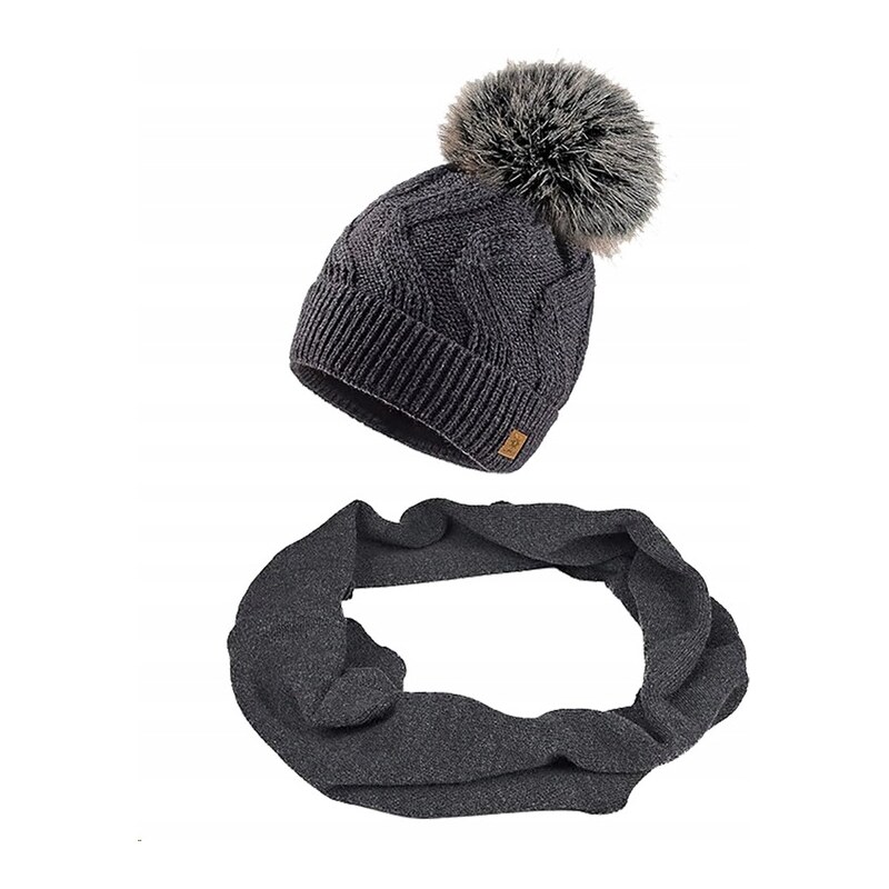 Fashionweek Dámská souprava čepice a šály WOOL-SET