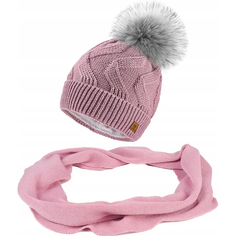 Fashionweek Dámská souprava čepice a šály WOOL-SET