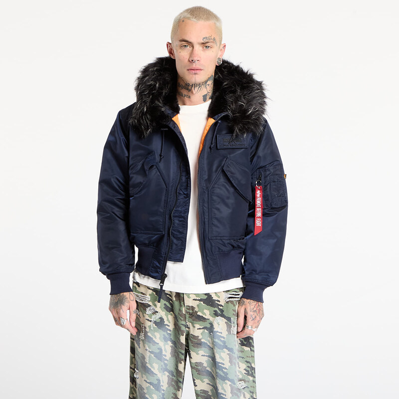 Bunda Alpha Industries 45/P Hooded Custom Ultra Navy M