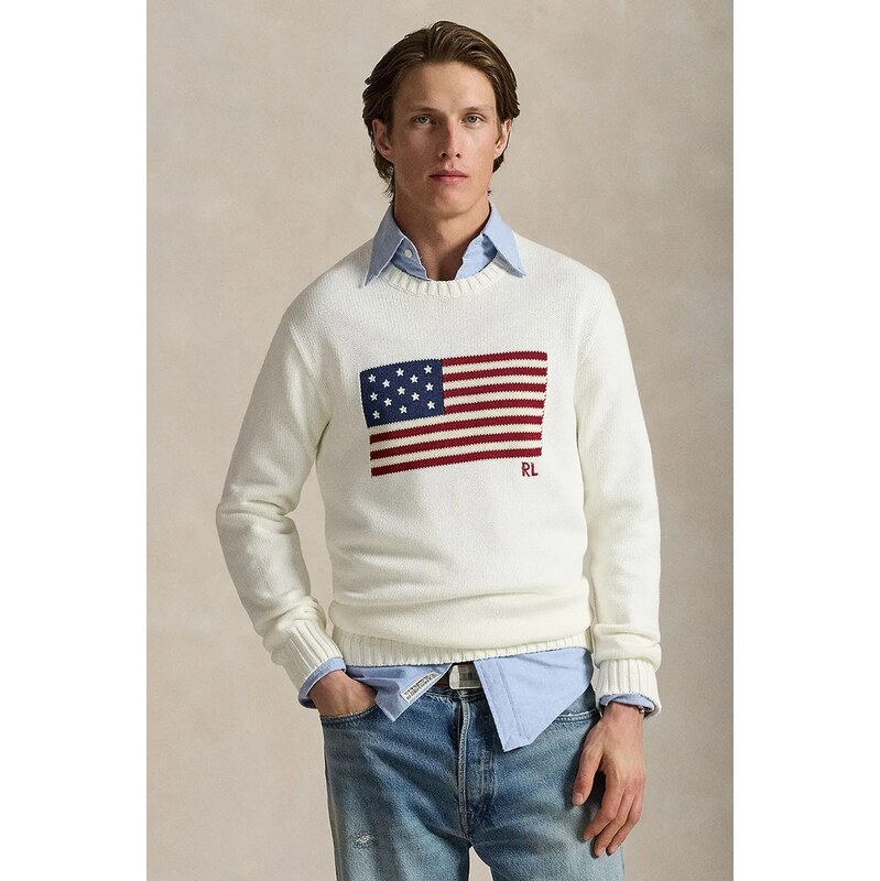 Polo Ralph Lauren Bavlněný svetr Polo Ralph Lauren