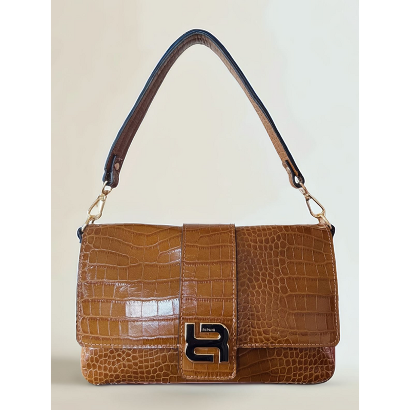Ripani kabelka Rosalind medium cuoio 108896135