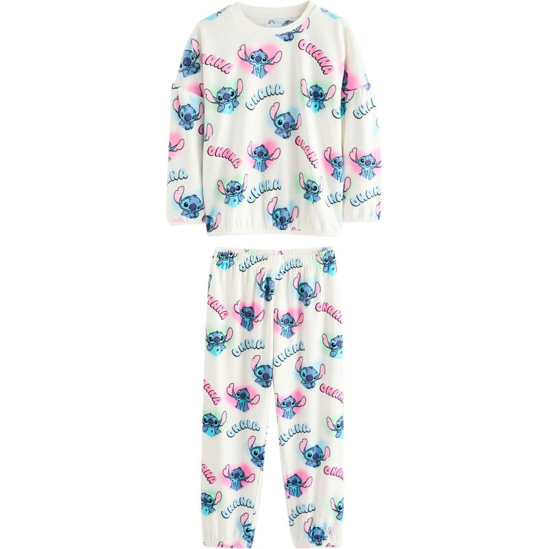 Next Pyžamo Lilo & Stitch modrá / pink / černá / bílá