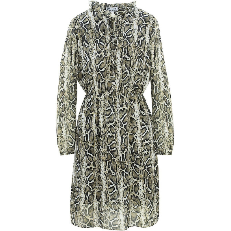 Sexy airy animal print dress