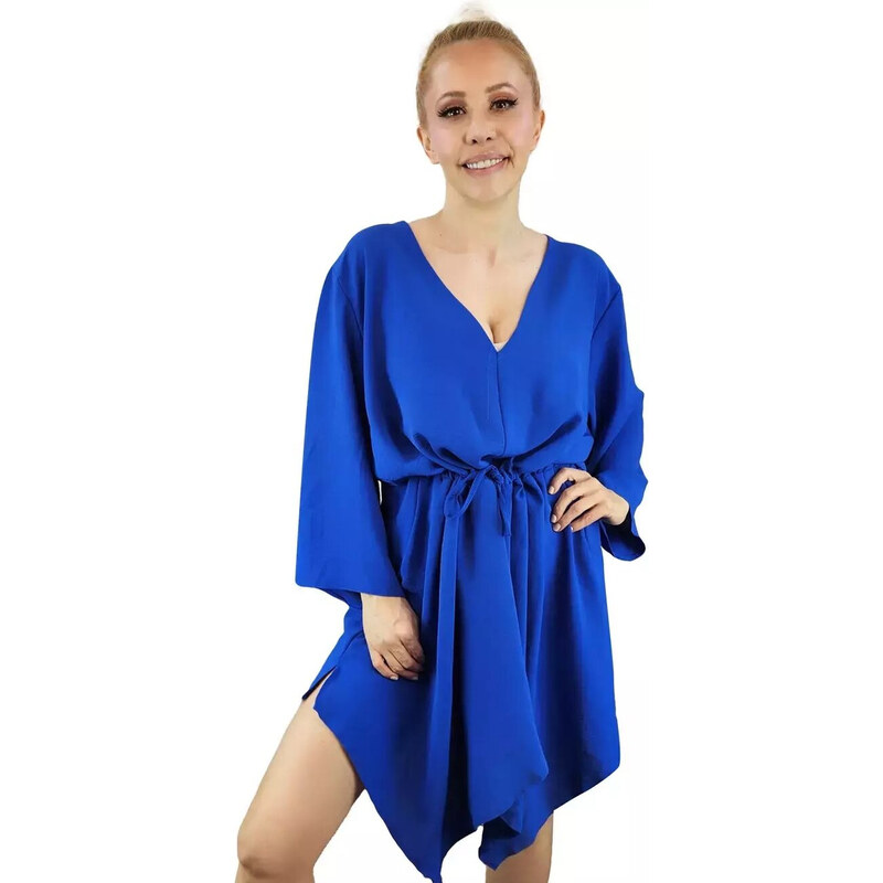 Pri Beautiful loose asymmetric mini dress