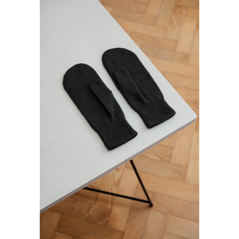youngprimitive - rukavice merino Palčáky merino - anthracite