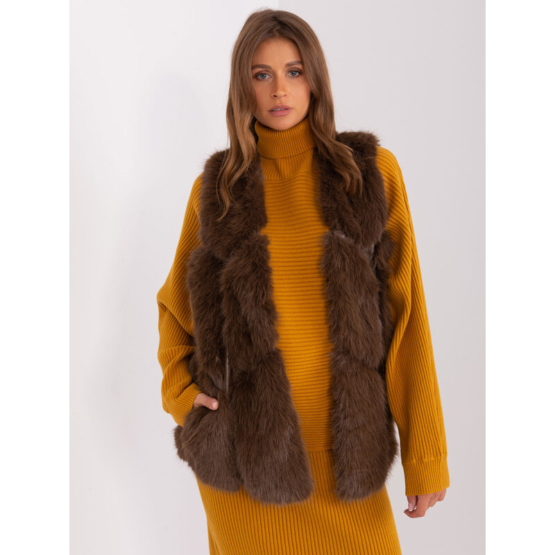 Wool Fashion Italia Dámská vesta -AT-KZ-2375.00P Wool