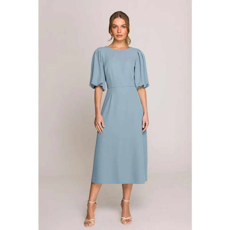Dámské šaty S399 Světle modrá - Stylove