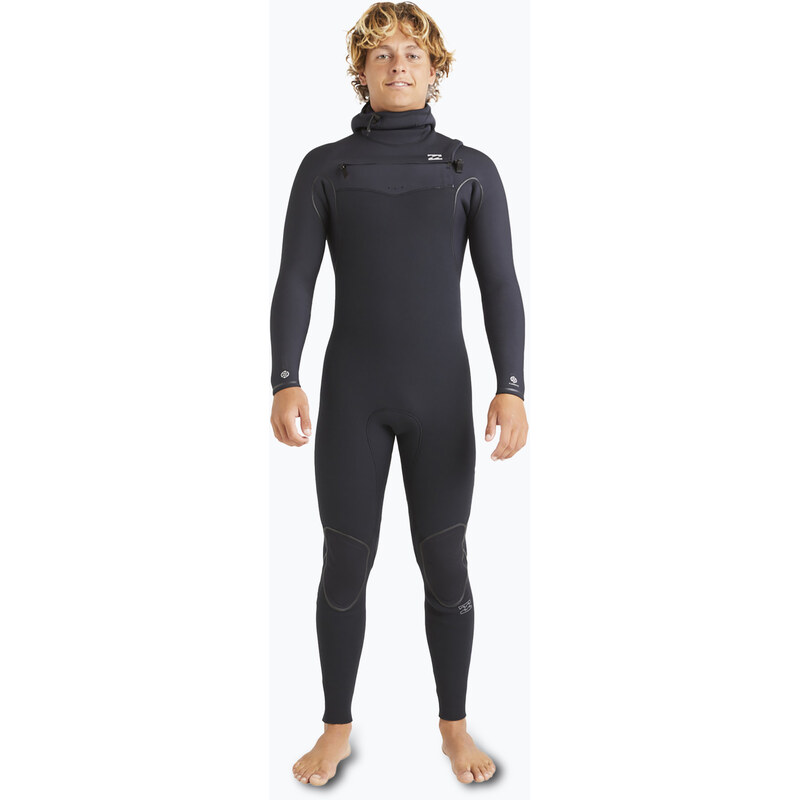 Pánský neopren Billabong 5/4mm Furnace Natural Chest Zip Hooded
