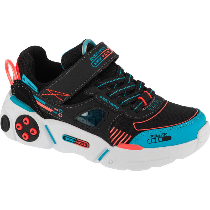 Černé chlapecké tenisky Skechers Gametronix 2.0 Černá