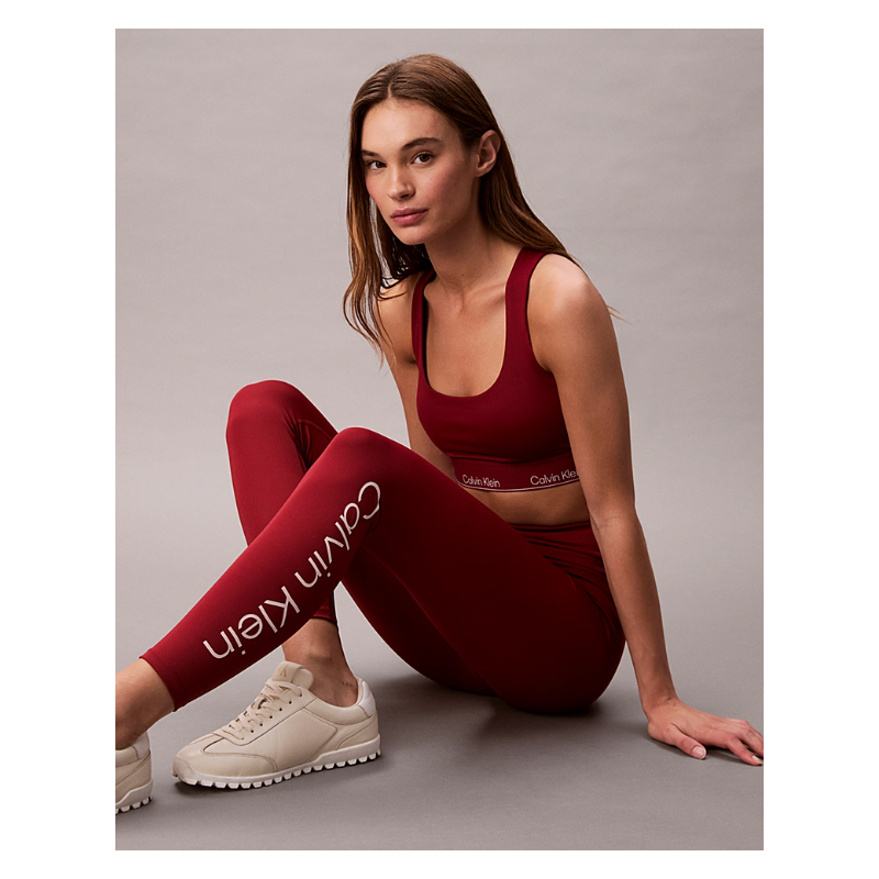Calvin Klein MODERN SPORT HIGH RISE 7/8 LEGG Fall Berry 108919600
