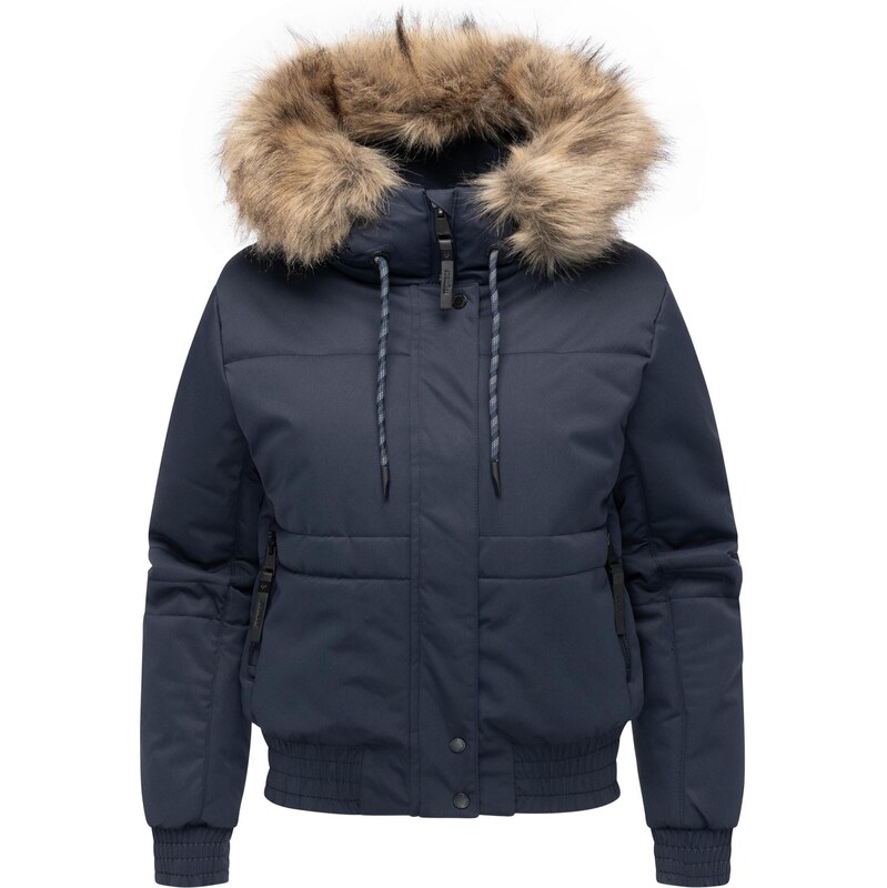 Ragwear Zimní bunda Deluxia Youmodo námořnická modř