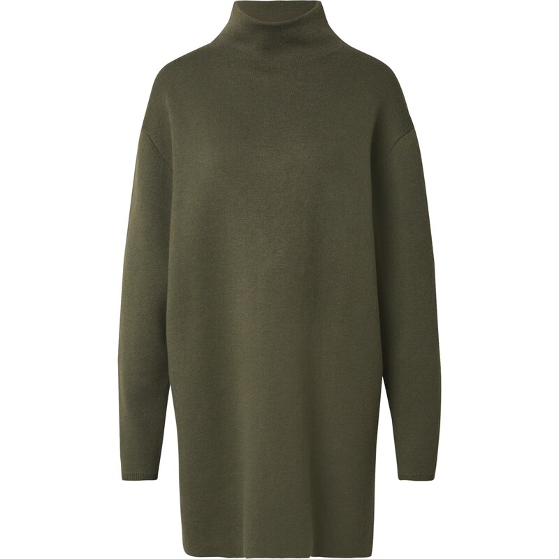 EDITED Maxi šaty Ola zelená / khaki