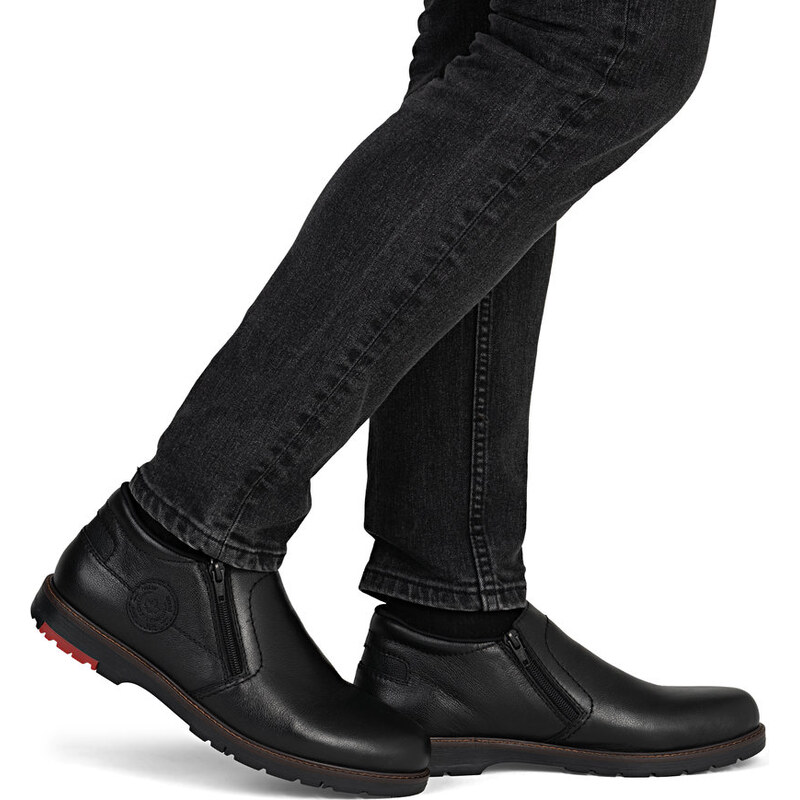 Pánské polobotky Rieker 10550-00 černá