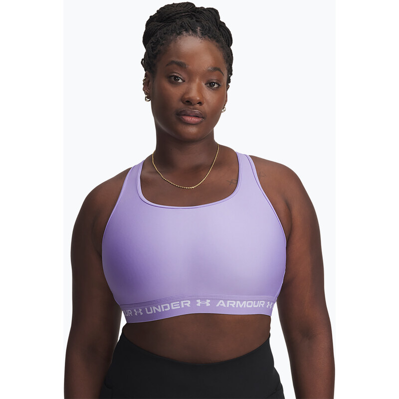 Sportovní podprsenka Under Armour Crossback Mid transparent