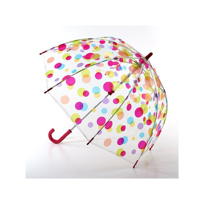 Fulton London KIDS - dětský průhledný deštník FULTON - LITTLE DORA