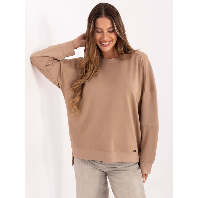 RELEVANCE Blouse-RV-BZ-A906.59-dark beige