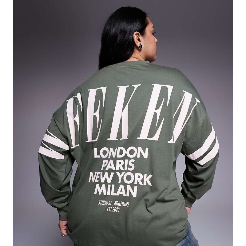 ASOS Weekend Collective Weekend Collective Curve Icon oversized long 113262317