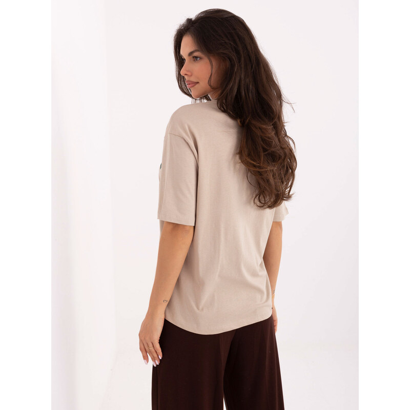 Fresh Made T-shirt-D12083AI02799A-beige