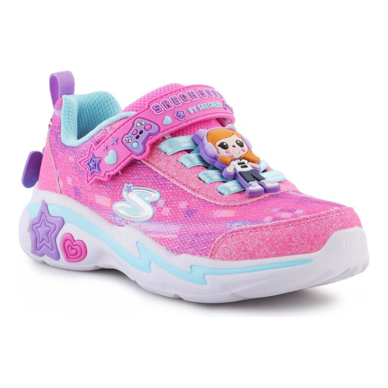 Skechers Snuggle Sneaks Skech Squad Jr Boty 302214L-PKMT
