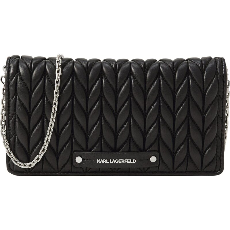 Karl Lagerfeld Taška přes rameno WEAVE černá 104241651