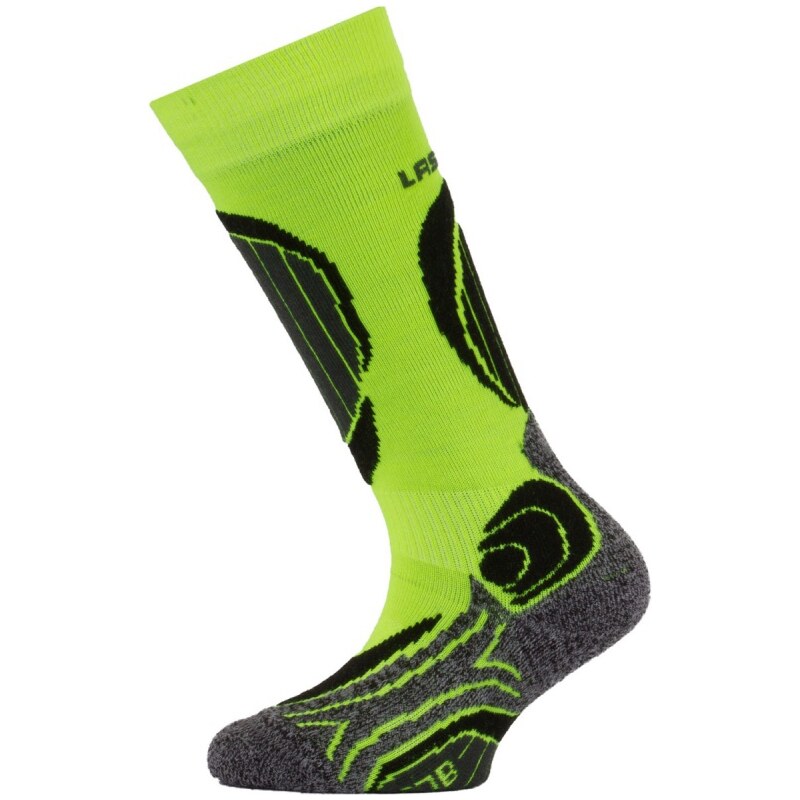 Ponožky lyžařské Lasting SJB Velikost: XS neon žlutá 108935675