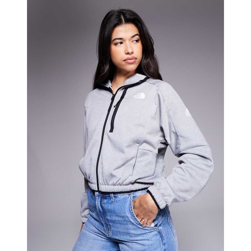 The North Face Mountains Athletics full zip fleece jacket in