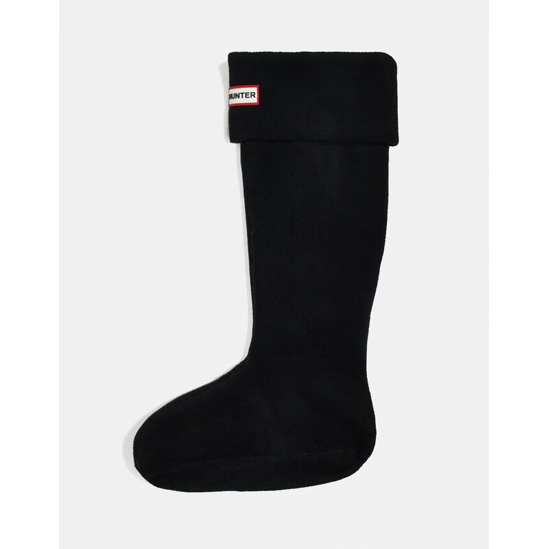 Hunter Unisex Downpour wellington boot socks in black