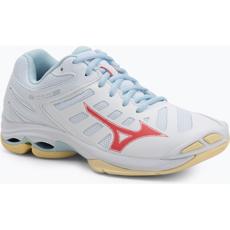 Dámské volejbalové boty Mizuno Wave Voltage 2 white/calypso