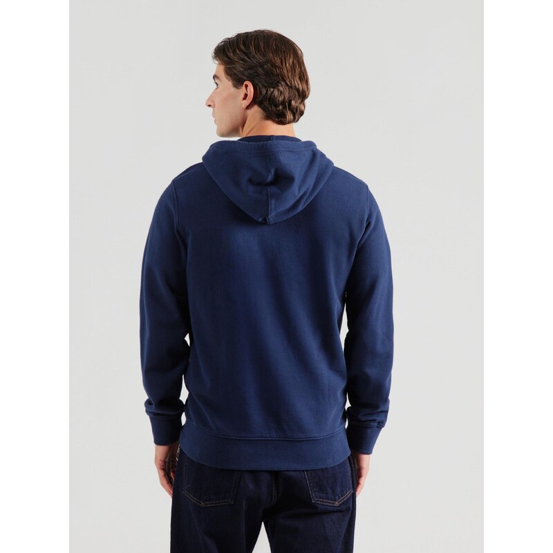 LEVI'S  Mikina 'Original Zip-Up Hoodie' námořnická modř / červená