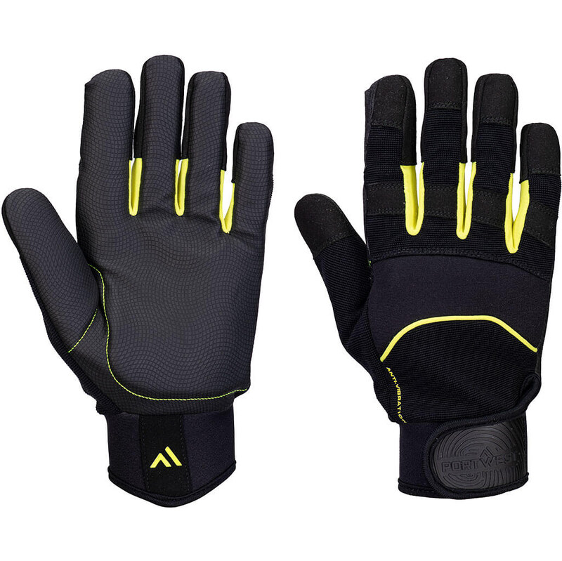 PortWest A791 - Mechanické antivibrační rukavice -