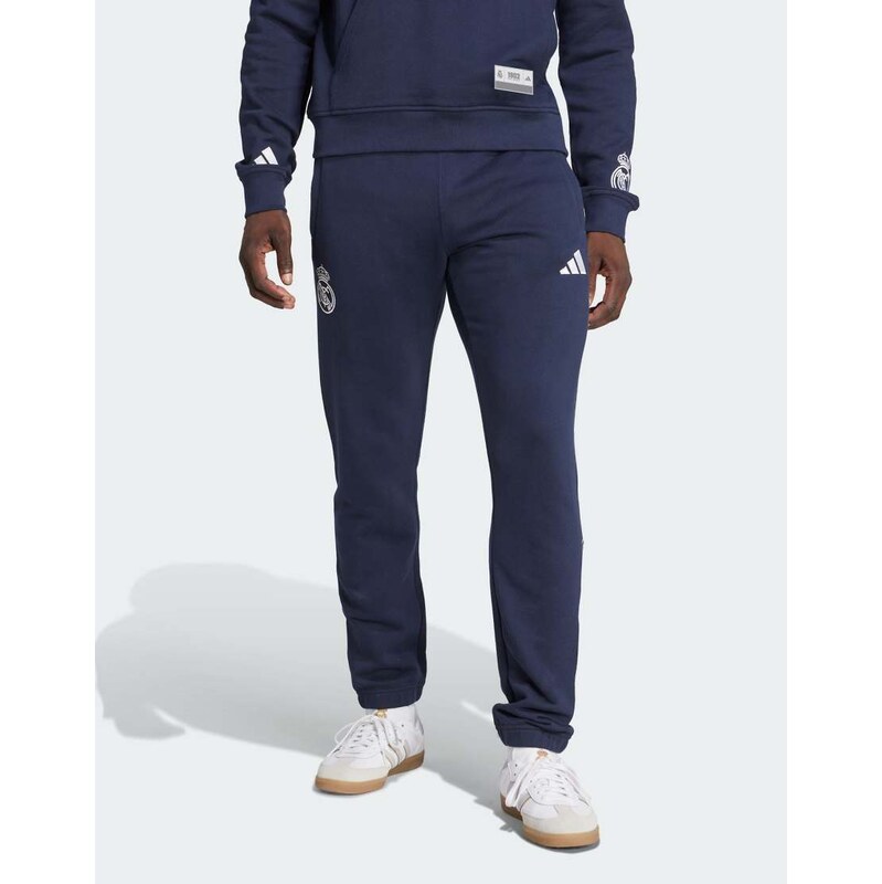 adidas Originals Real madrid us pack pants in legend ink / white