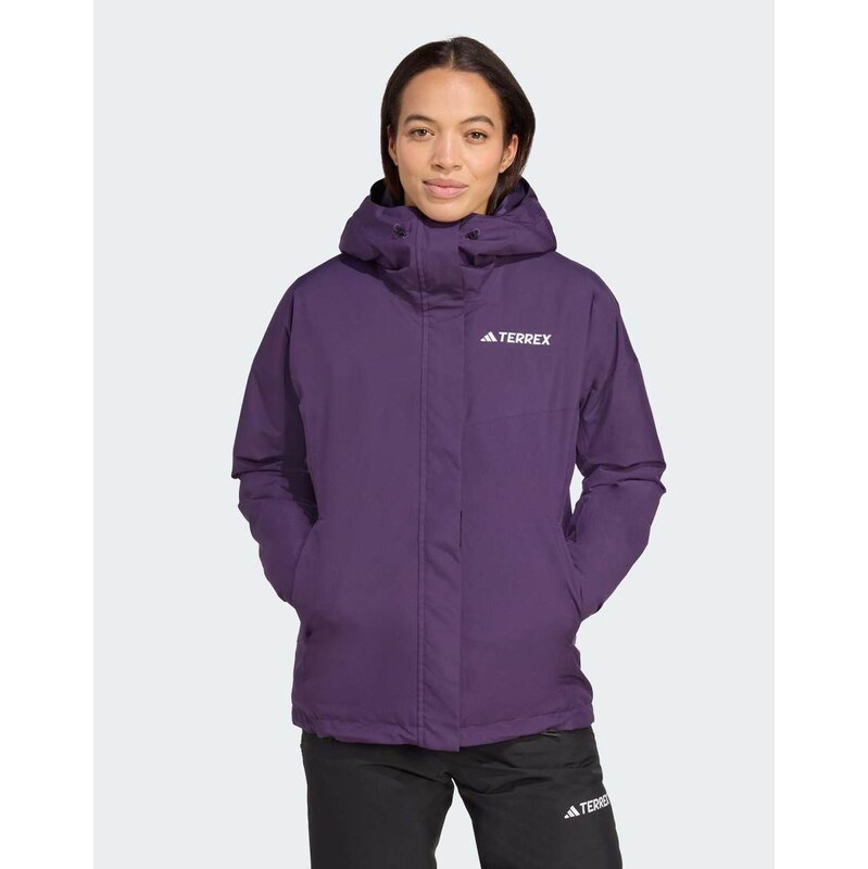 adidas performance Terrex multi 2l rain.rdy insulated jacket in aurora 115504231