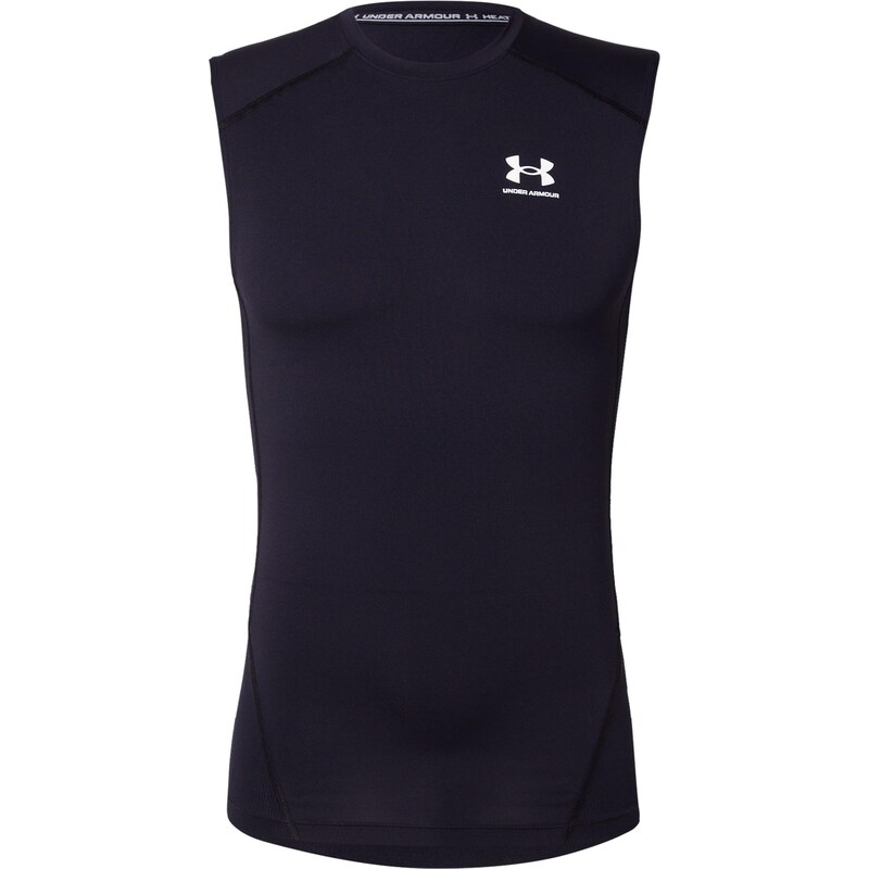 UNDER ARMOUR Funkční tričko černá / bílá