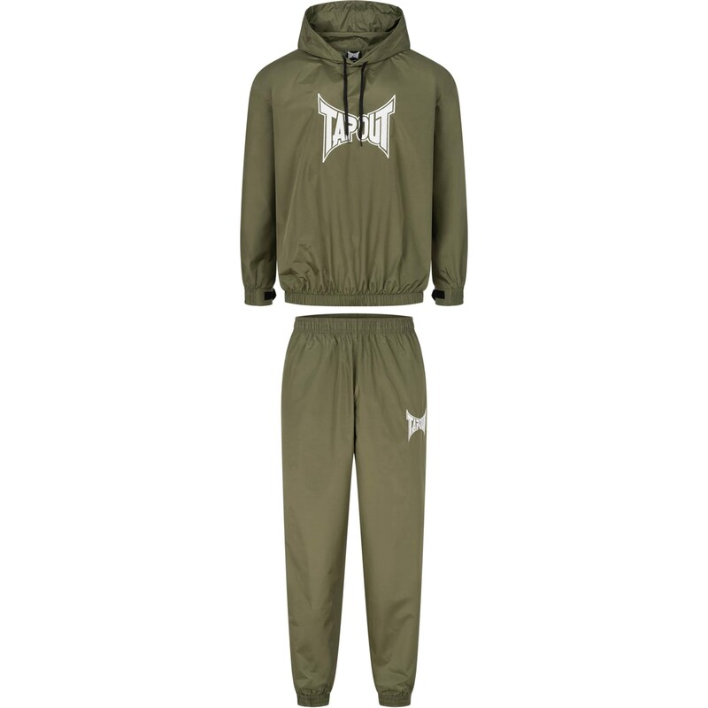 Tapout Joggingová souprava Terraza olivová / bílá