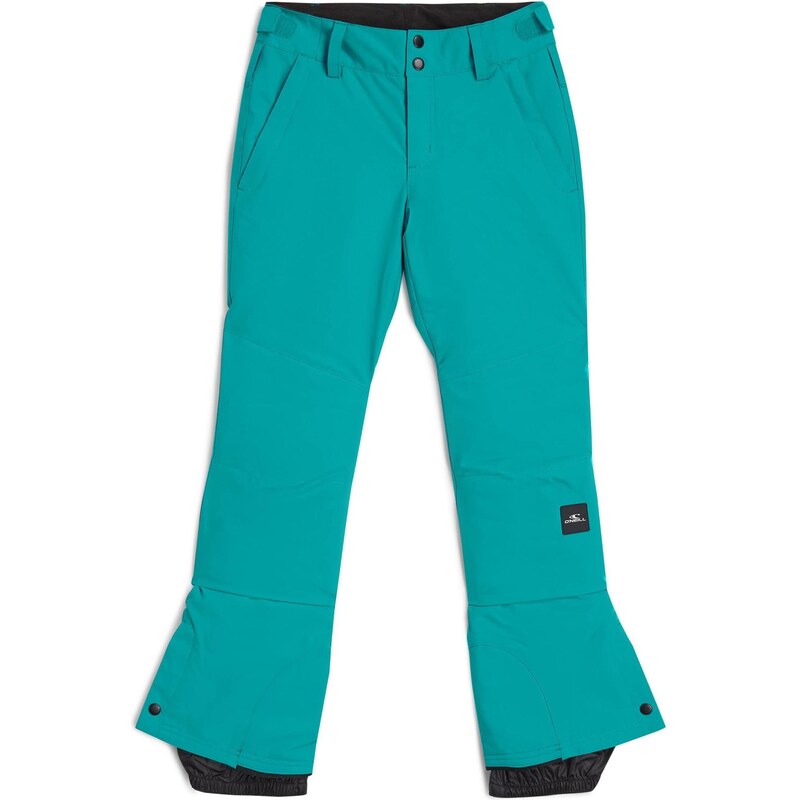 ONEILL Outdoorové kalhoty smaragdová / černá