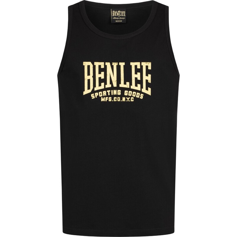 Benlee Tričko Deleon světle žlutá / černá