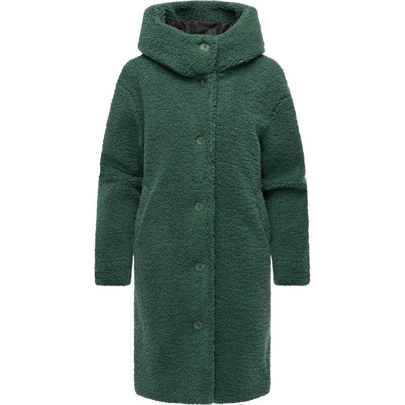 Ragwear Přechodný kabát Joonie tmavě zelená