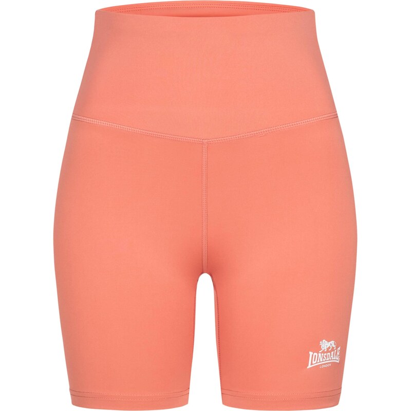 LONSDALE Sportovní kalhoty Ludwell starorůžová / bílá 109091163
