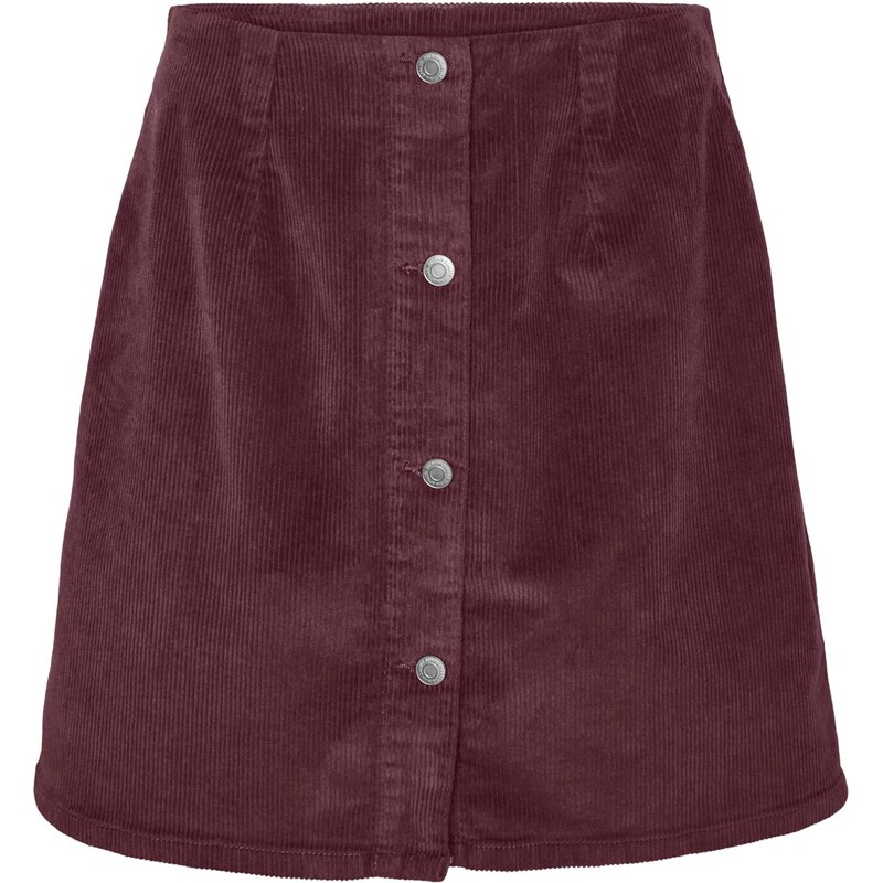 VERO MODA Sukně VMEtta vínově červená