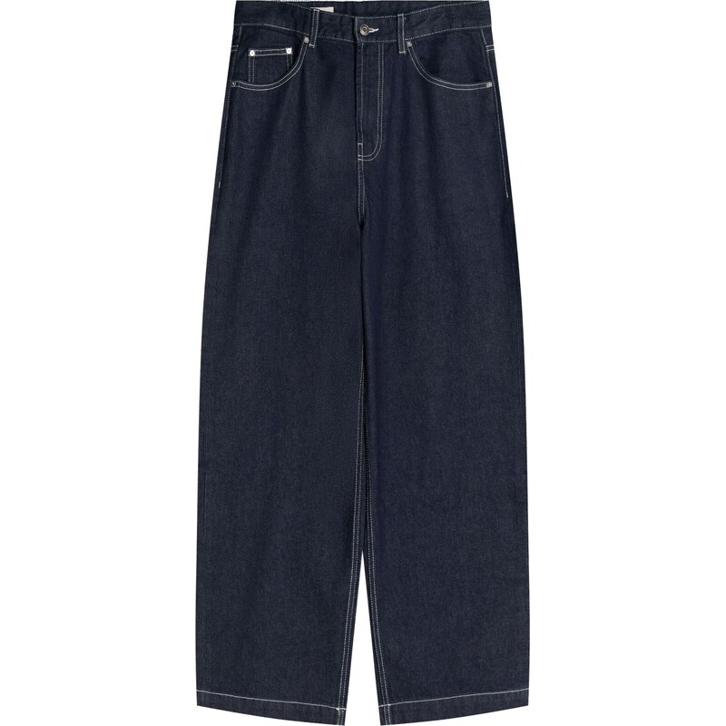 Bershka Džíny námořnická modř