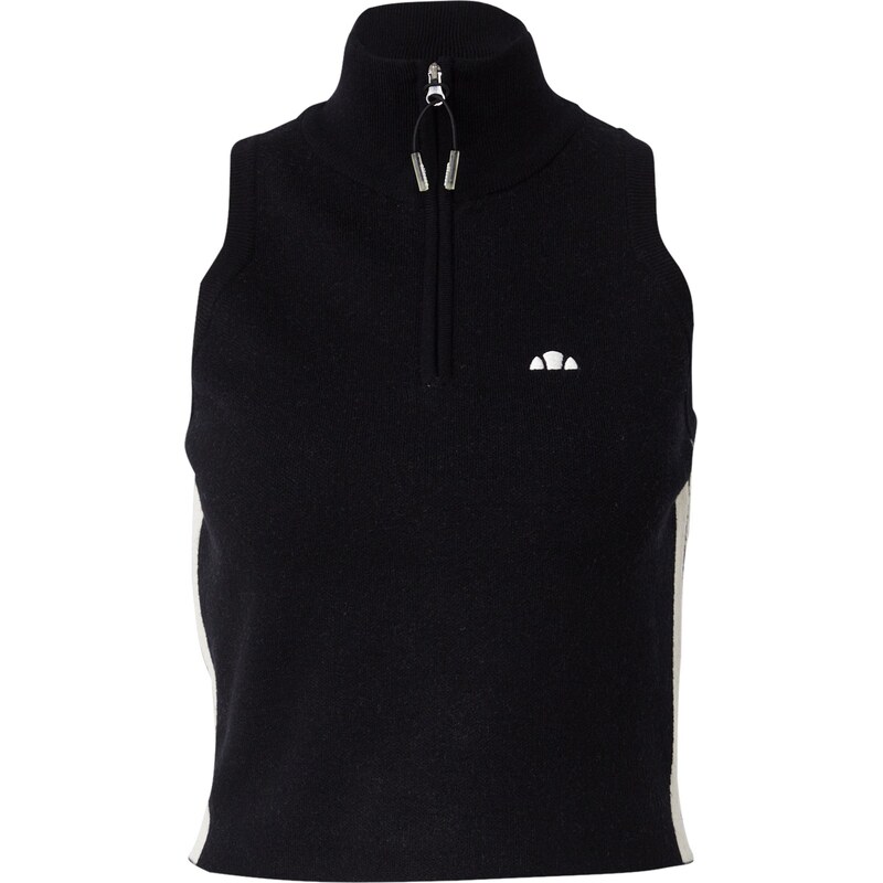 ELLESSE Kardigany Surista černá / bílá