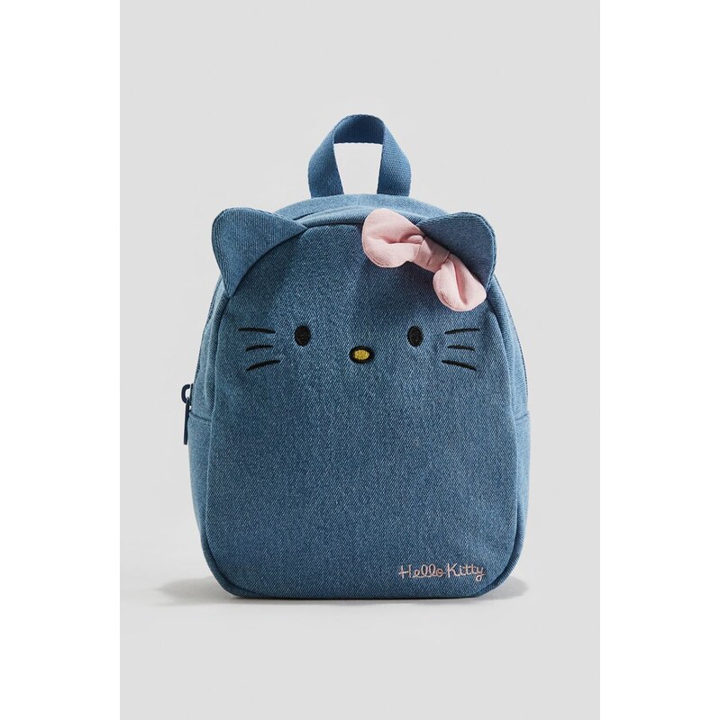 H&M - Batohs aplikacemi - modrá 108128691