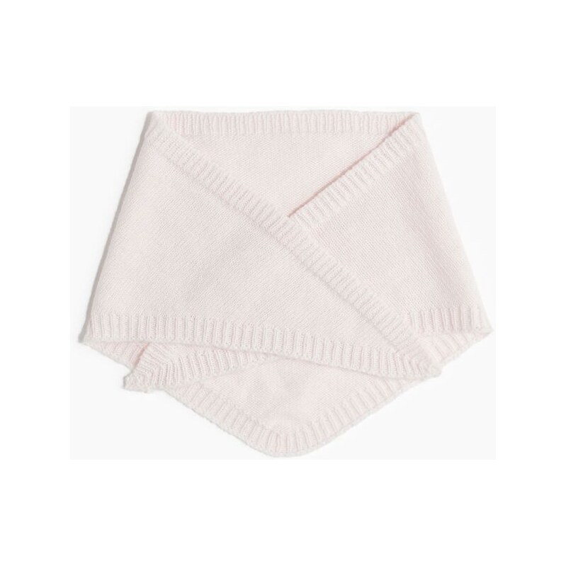 H&M - Trojúhelníkový pletený šál - růžová 108407863