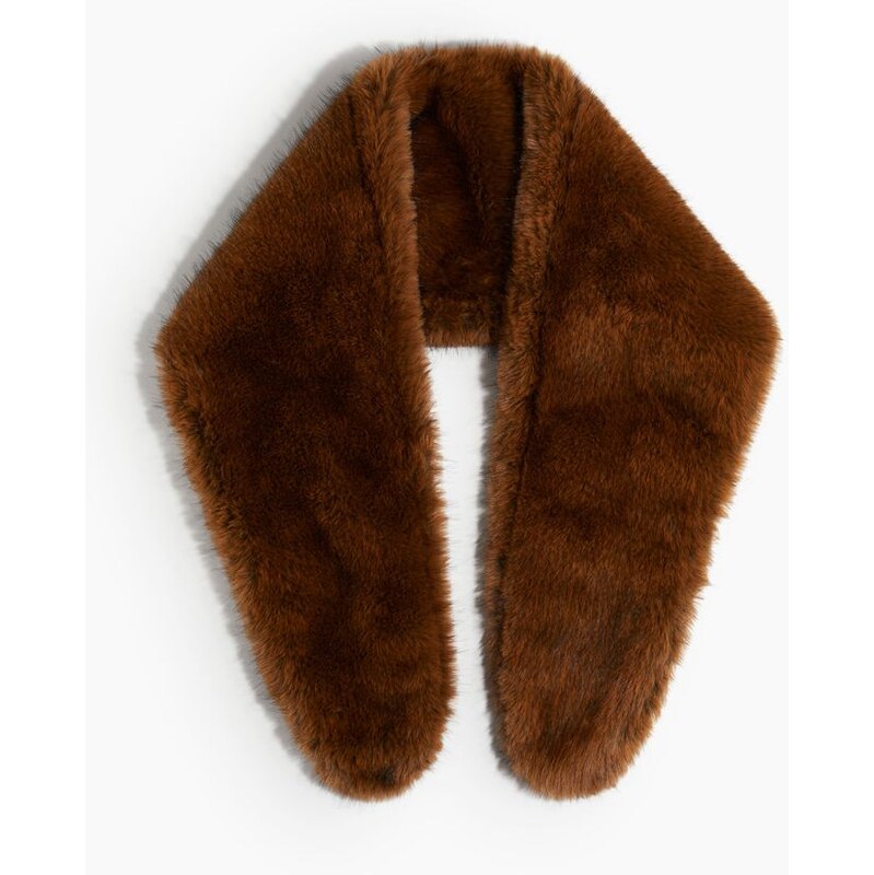 H&M - Huňatá šála - béžová 108429608