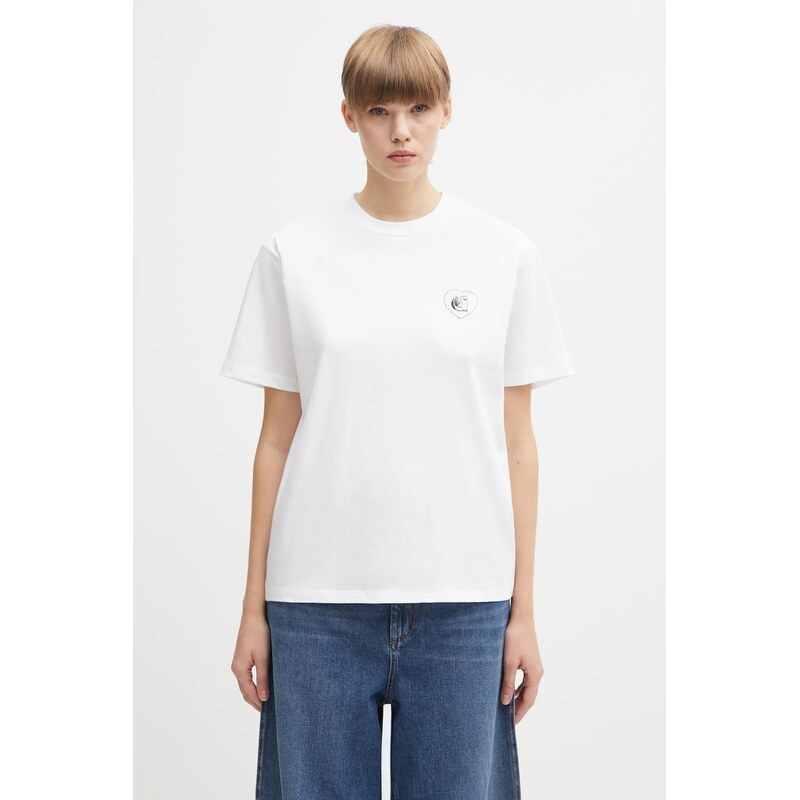 Bavlněné tričko Carhartt WIP W' S/S Hearts Of Hartts T-S