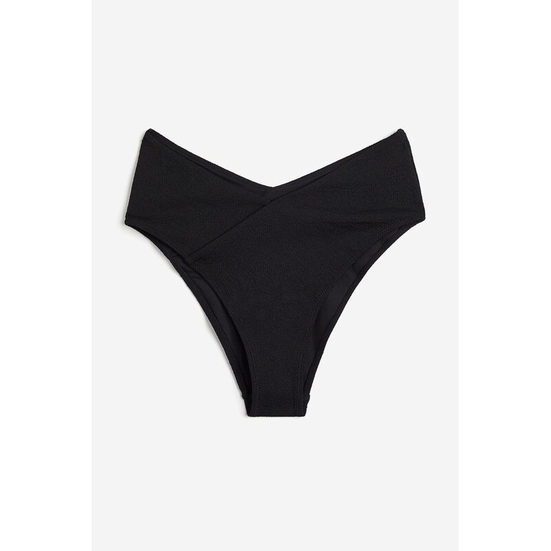 H&M - Bikinové kalhotky Cheekys vysokým pasem - Černá