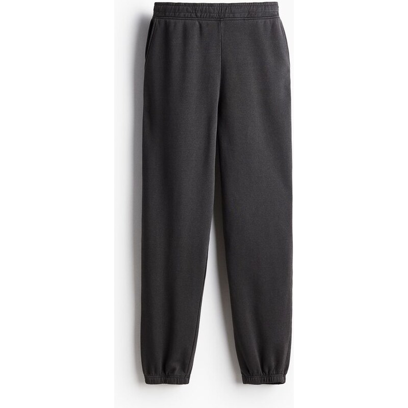 H&M - Kalhoty jogger - Tmavě Šedá