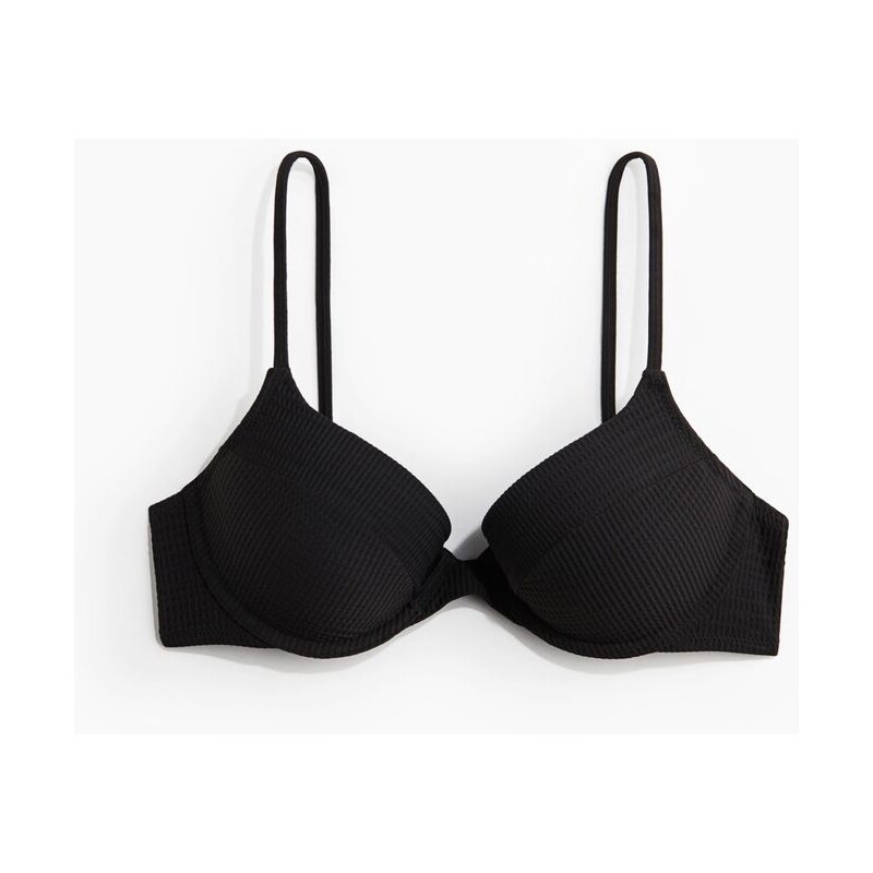 H&M - Bikinová podprsenka push-up - Černá
