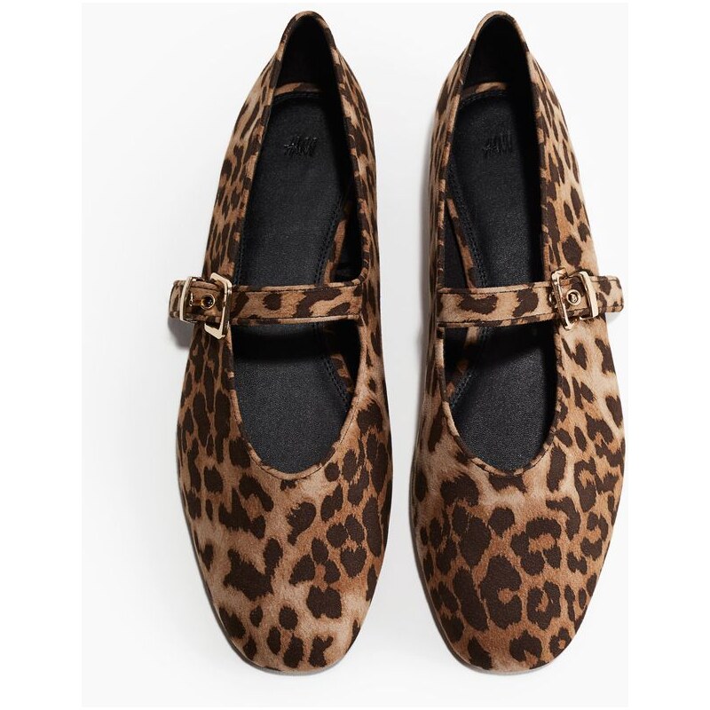 H&M - Balerínky Mary Jane - béžová 108137962
